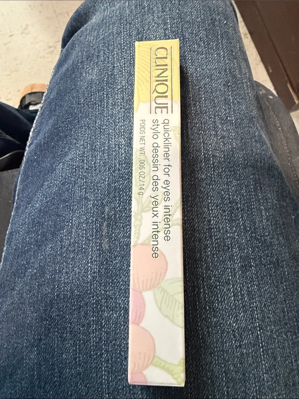 Clinique Quickliner for Eyes Intense - Yellow, Pink, Green Floral Box
